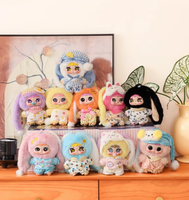 JIIMO Meow Bunny Diary Série Peluche 200% Boîte Mystère Jouet d'Art de Collection Édition Limitée Série Complète 100%