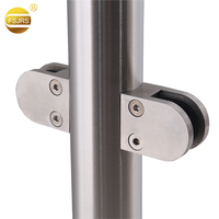 Clip de serrage en verre, accessoires de quincaillerie pour salle de douche, pont de Patio, Mini pince de protection, support en verre, Clip d'escalier