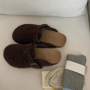 Nuevas Sandalias de Plataforma Unisex para Otoño 2025, Antideslizantes, Transpirables, con Parte Superior de Fieltro Suave, Zuecos Casuales para Mujer - Product Image 2