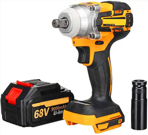 Clé à chocs électrique sans fil, clé électrique sans balais, clé dynamométrique compatible, tournevis rechargeable avec 1 batterie - Product Image 4