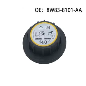 La tapa del tanque de combustible 8W83-8101-AA es adecuada para piezas de automóviles Land Rover y Jaguar, tapa de depósito de refrigerante