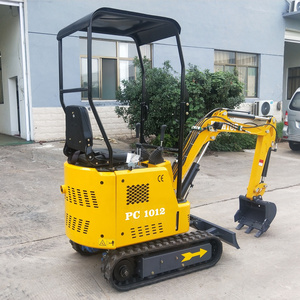 2019 Venta caliente del precio <span class=keywords><strong>barato</strong></span> de cavar máquinas 1000kgs mini excavadora con pista de goma - Product Image 3