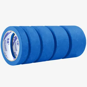 Youjiang Maskerende Uv Blauwe Schilders Papier Weerstaan Bescherming Verf Licht Schilder 14 Dagen Tape Blauwe Tape Schilder