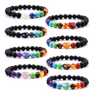 Bracelet en pierre naturelle avec perles de verre colorées, énergie apaisante, vente en gros directe d'usine, garantie de qualité - Product Image 2