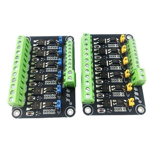 Carte de pilote <span class=keywords><strong>MOSFET</strong></span> d'isolation d'optocoupleur de Module FET MOS 6 canaux 3.3V 5V pour microcontrôleur <span class=keywords><strong>Arduino</strong></span> PLC - Product Image 1