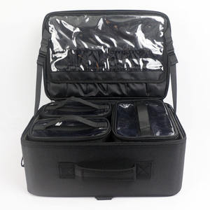 Grande taille professionnel Nakeup Case étanche maquillage <span class=keywords><strong>Train</strong></span> Case boîte de rangement sac de <span class=keywords><strong>voyage</strong></span> femmes beauté Case cosmétique organisateur - Product Image 1