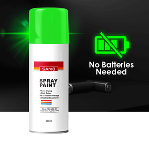 <span class=keywords><strong>Peinture</strong></span> aérosol professionnelle Sanvo verte luminescente pour plastique, <span class=keywords><strong>peinture</strong></span> de base phosphorescente pour l'entretien des vélos et des voitures, produits en gros - Product Image 3