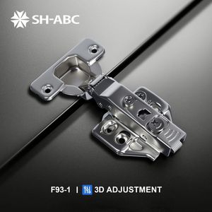 Corner <strong>Hinge</strong> for Aluminum Doors Frame Concealed Hydraulic Soft Close 105 <strong>Degree</strong> Folding Furniture <strong>Hinge</strong> for Home Office - Product Image 4