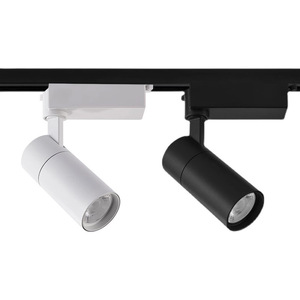 Corps en aluminium réglable de projecteur de voie de 7w 10w 20w 30w AR111 Base pour des projecteurs de magasin de vêtements 2-Line 3-Line Track Lights - Product Image 1