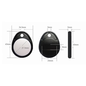 Etiqueta de Proximidad RFID Getsmart, Impermeable, ABS, Programable, Reescribible, EM4305/UID, para Control de Acceso - Product Image 2