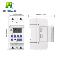 Minuteur programmable numérique 7 jours 24 heures 220V 230V, relais temporisé CA 220V 230V 12V 24V 48V 16A
