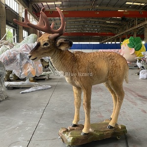 Animal Park Life Size Animatronic Animal Deer Model en venta - Product Image 2