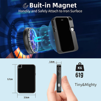 Petit enregistreur vocal numérique portable, enregistreur magnétique à activation vocale, dictaphone avec réduction du bruit, appareil d'enregistrement