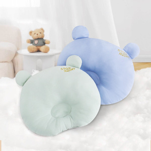 Newborn Baby Cloud Sheet Shaped <strong>Pillow</strong> 0-2 Years Flat Lying Towel Four Seasons Sweat-Absorbent Breathable Anti-Spitting Milk - Product Image 3