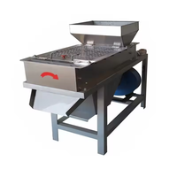 Machine à décortiquer les cacahuètes grillées à peau rouge, composants moteur, capacité 200 kg/h, 380 V/220 V, garantie 2 ans