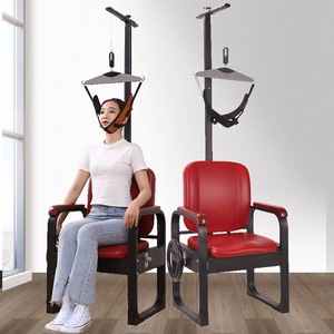 KS Cervical <b>Traction</b> Chair Electric <b>Neck</b> Support Red Comfortable Massage Health Chair For Home Use - Product Image 2