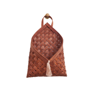 Handwoven Eco-Friendly Bamboo Hanging Storage <b>Basket</b> <b>for</b> <b>Flower</b> Plant Home Garden Decor Gift - Product Image 1