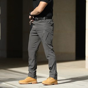 Pantalon tactique IX9 pour forces spéciales, entraînement printemps-automne, extensible, ample, softshell, respirant - Product Image 3