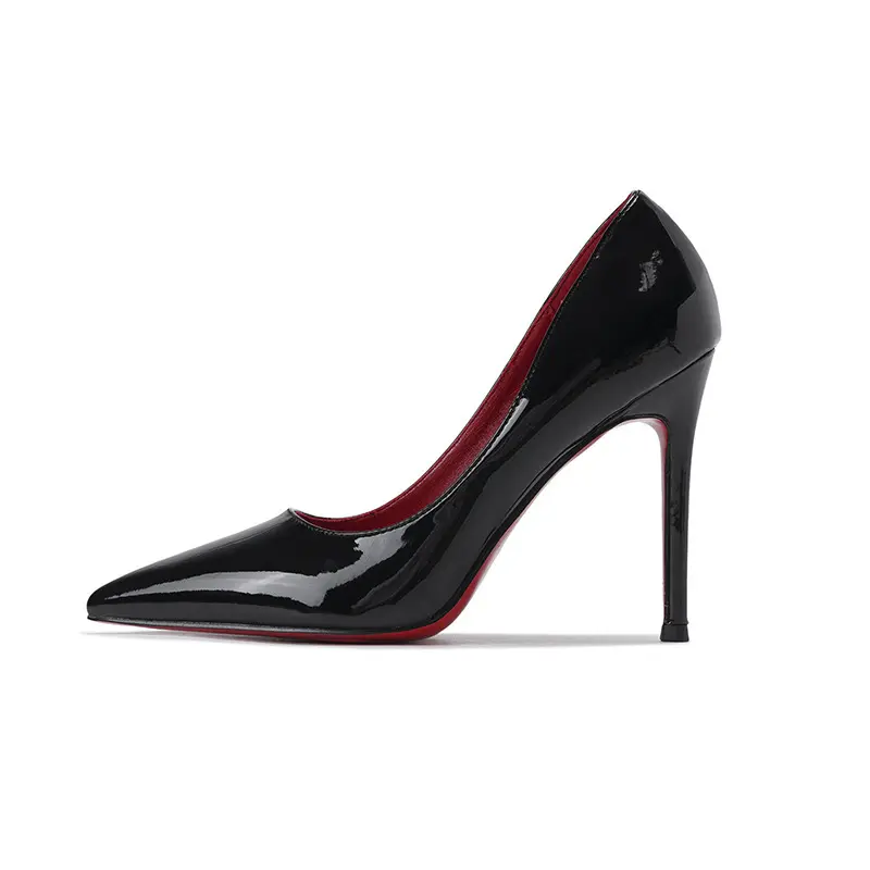 Chaussures Femmes डालो Nouveaux शैलियों महिलाओं सैंडल 2023 Stilettos उच्च एड़ी लाल नीचे ऊँची एड़ी के जूते लाल नीचे ऊँची एड़ी के जूते महिलाओं के जूते महिला