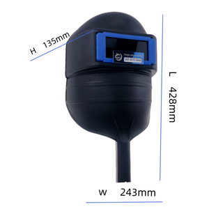 Couvre-chef complet Portable travail réglable avant raccords <span class=keywords><strong>de</strong></span> <span class=keywords><strong>soudeur</strong></span> casque <span class=keywords><strong>de</strong></span> masque <span class=keywords><strong>de</strong></span> soudage automatique - Product Image 2