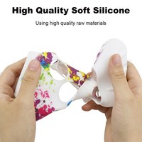 Coque en silicone souple pour manette Xbox Series X/S, coque de protection en caoutchouc, protection des joysticks, capuchons pour joysticks