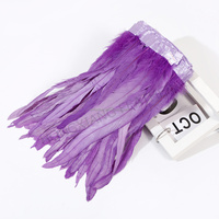 Plumes de Coq en Gros pour la Confection de Robes et Décorations de Carnaval, Longueur 20-45cm, Multicolores