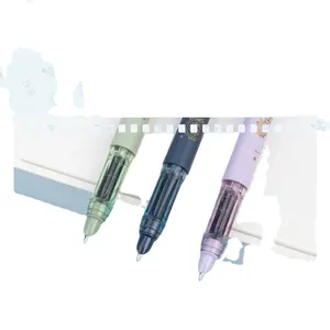 Deli SF522 fountain pen can replace the ink capsule blue erasable for boys and girls elementary school students