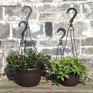 Forma di fornitura di fabbrica di plastica cesti appesi per la decorazione del giardino di casa balcone fioriera <span class=keywords><strong>vasi</strong></span> di <span class=keywords><strong>piante</strong></span> appesi cestini decorativi - Product Image 5
