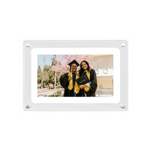 Тонкая 7-дюймовая цифровая ЖК-рамка с многоязычной поддержкой аккумуляторной батареи, встроенной в хранилище - Product Image 1