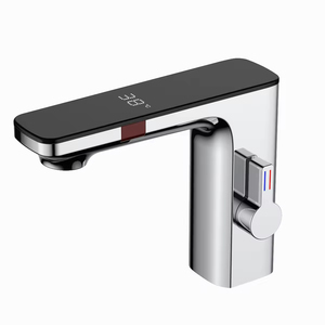 HLK Usine En Gros Capteur De Offre Spéciale Robinet Sans Contact Smart LED Robinet De Salle De Bains Numérique pour Évier Domestique - Product Image 1