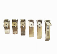Clips à ressort métalliques pour downlight de 65 mm de long, vente en gros d'usine, pour luminaires encastrés LED et lampes de plafond