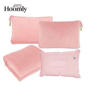 بطانية سفر فاخرة من هوملي قابلة للطي خفيفة الوزن ناعمة دافئة مضادة للتساقط للسفر بالطائرة والقطار - Product Image 6