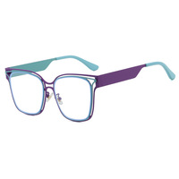 Monture de lunettes transparente et colorée à la mode pour femmes, lunettes de lecture couleur bonbon, lunettes optiques