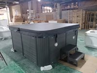 Bain à remous de massage pour le jardin Spa Système Balboa Offre Spéciale spas extérieur en acrylique Balboa Chaud avec jet