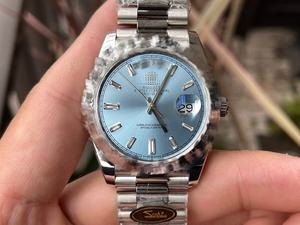 Reloj Mecánico de Acero Inoxidable para Hombre con Indicador de Fecha, Esfera con Agujas y Cierre Oculto - Product Image 3