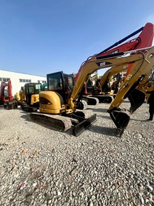 Miniexcavadora Hidráulica Usada de Segunda Mano Caterpillar 305C CAT 305 305C 305CR de 5 Toneladas con Motor y Accesorio de Barrena - Product Image 4