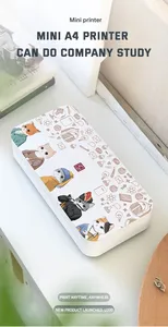 <span class=keywords><strong>HPRT</strong></span> U200 A4 <span class=keywords><strong>Printer</strong></span> Portabel Kecil Pencetak Kertas Thermal Nirkabel Kompatibel dengan Ponsel Pencetakan Foto Kecepatan Tinggi - Product Image 4