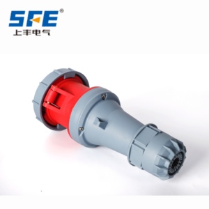 Sfe sfn loạt IP67 63A/125A 220-415V 6h 2P + E/3 P + E/3 P + <span class=keywords><strong>N</strong></span> + E 3pin/4pin/5pin Một pha/3 pha công nghiệp phích cắm/Đầu <span class=keywords><strong>n</strong></span>ối/ổ cắm - Product Image 5