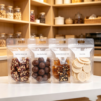 Emballage alimentaire personnalisé pour gâteau aux dattes rouges, aux noix, à l'Ejiao et au Poria, emballage flexible sur mesure, vente en gros en vrac avec impression de logo