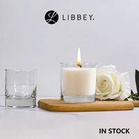 Verres à whisky Libbey à base épaisse, lot de 48, transparents, pour bougies, activités religieuses, mariages, en stock