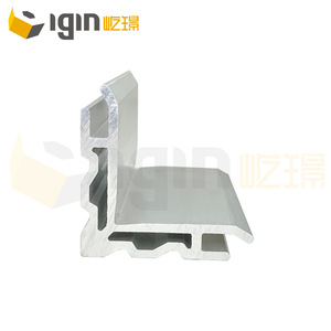 Support d'angle en aluminium 6063T5, épaisseur 12,5-12,8 mm, largeur 60 mm, pour usage industriel et civil - Product Image 3