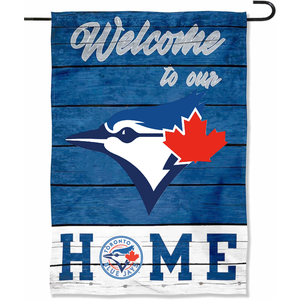 Cờ trang trí sân vườn <span class=keywords><strong>Toronto</strong></span> Maple Leafs chào mừng về nhà, cờ sân vườn hai mặt, biểu ngữ trang trí trong nhà ngoài trời - Product Image 4