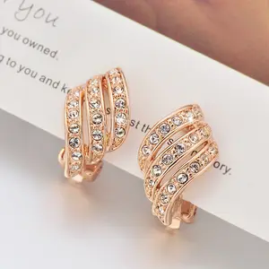 2021 New Fashion in Painless clip on earrings Non Pierced Earring