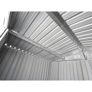 Cobertizo de Almacenamiento de Aluminio de <span class=keywords><strong>6</strong></span> x 8 Pies, Estilo Industrial, Color Gris Carbón, Envío Gratuito, Exportación de China - Product Image 6