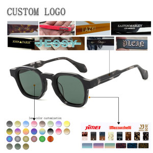 Lunettes de soleil unisexes carrées à monture intégrale, monture écaille de tortue, verres bleus dégradés, protection UV 100%, style rétro, protection solaire pour adultes - Product Image 2