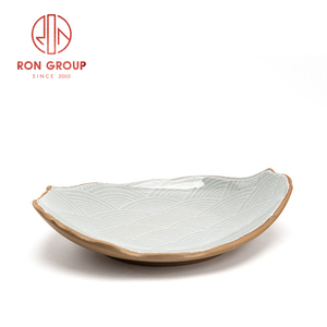 Forma de <span class=keywords><strong>luna</strong></span> <span class=keywords><strong>restaurante</strong></span> placas de cerámica de alta calidad de <span class=keywords><strong>la</strong></span> placa de <span class=keywords><strong>la</strong></span> cena para <span class=keywords><strong>restaurante</strong></span> japonés - Product Image 3