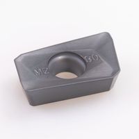 Plaquettes en alliage de carbure CNC pour fraiseuse pour acier/fonte/acier inoxydable Modèle APMT1604PDER M2 Bronze antique