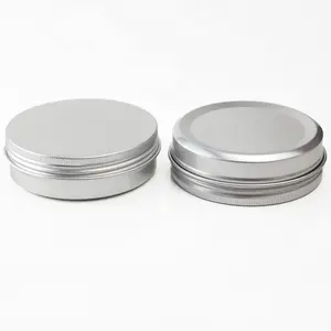 100G 100 Ml In Voorraad Cosmetische Aluminium Pot Ronde Blikje Lege Aluminium Container (NAL01-100)