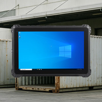 Tablette robuste haute performance avec lecteur d'empreintes digitales optique, 10,1 pouces, Windows 10, 128 Go de stockage, lisible en plein soleil, multi-empreintes digitales