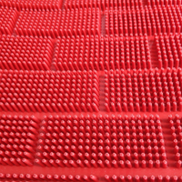 Tapis de sol de voiture en PVC, 2 pièces, briques carrées, Design à la mode, personnalisé, pour Kia Sportage